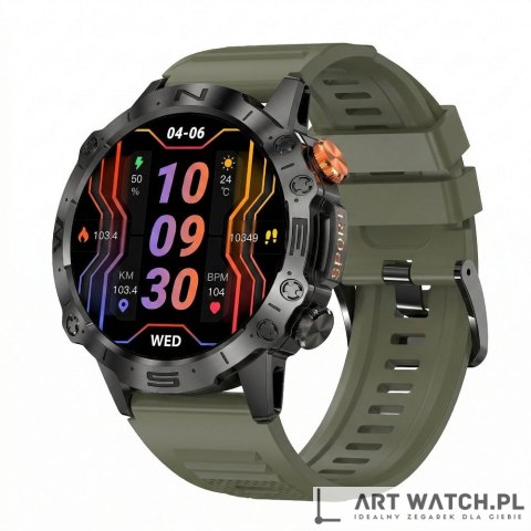 Smartwatch Gravity Czarny 2 Paski GT20-7