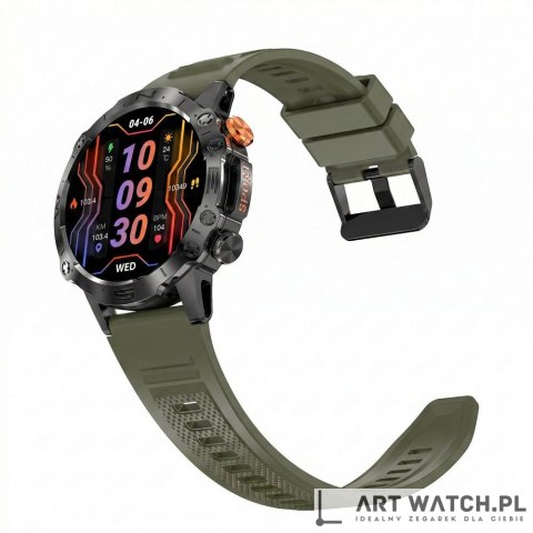 Smartwatch Gravity Czarny 2 Paski GT20-7