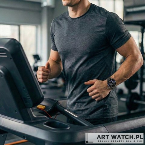 Smartwatch Gravity Czarny 2 Paski GT35-1
