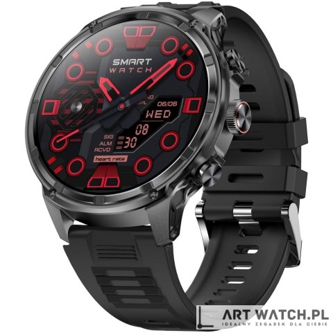 Smartwatch Gravity Czarny Pasek + Bransoleta GT41-1