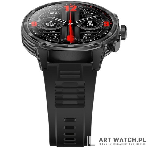 Smartwatch Gravity Czarny Pasek + Bransoleta GT41-1