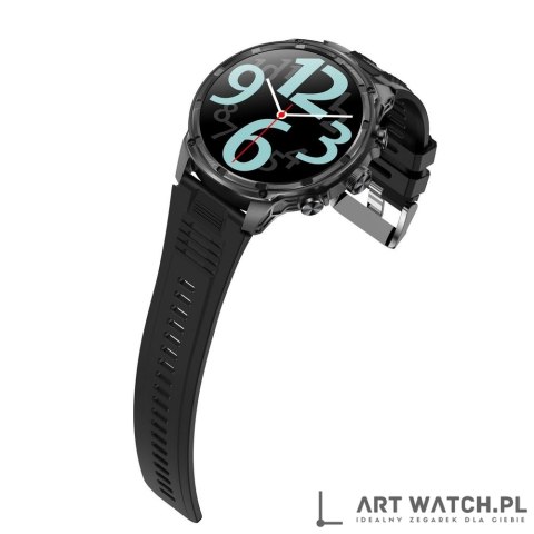Smartwatch Gravity Czarny Pasek + Bransoleta GT41-1