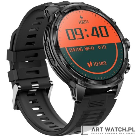 Smartwatch Gravity Czarny Pasek + Bransoleta GT41-1