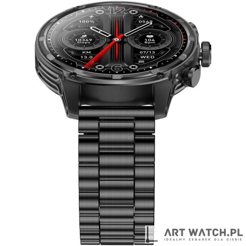 Smartwatch Gravity Czarny Pasek + Bransoleta GT41-2
