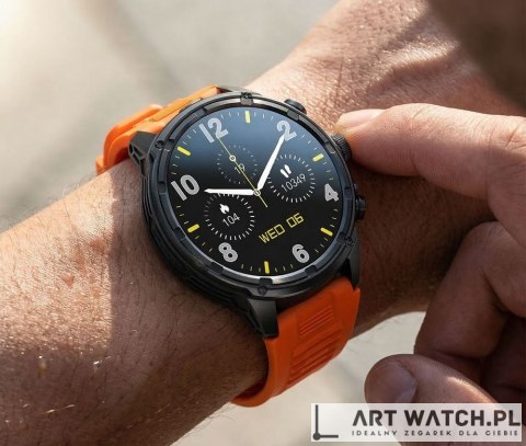 Smartwatch Gravity Czarny Pasek + Bransoleta GT41-4