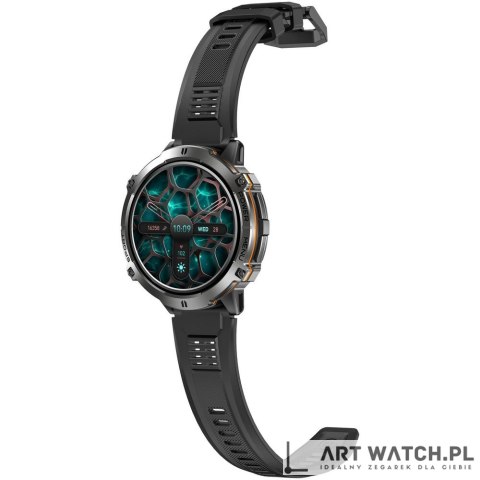 Smartwatch Gravity Czarny Pasek + Bransoleta GT42-1