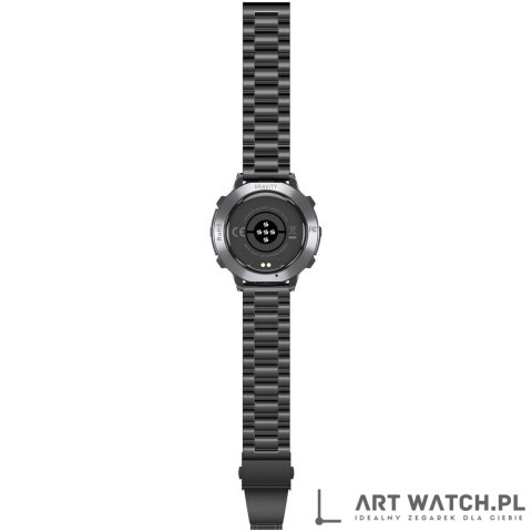 Smartwatch Gravity Czarny Pasek + Bransoleta GT42-1