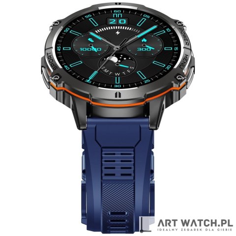 Smartwatch Gravity Czarny Pasek + Bransoleta GT42-2