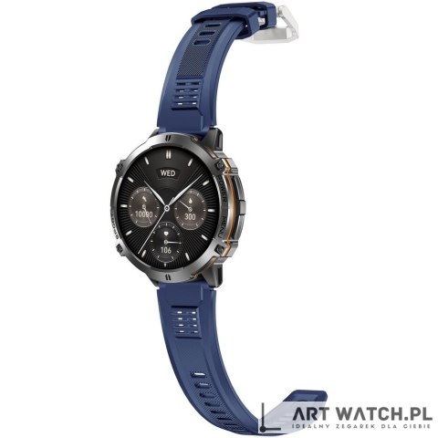 Smartwatch Gravity Czarny Pasek + Bransoleta GT42-2