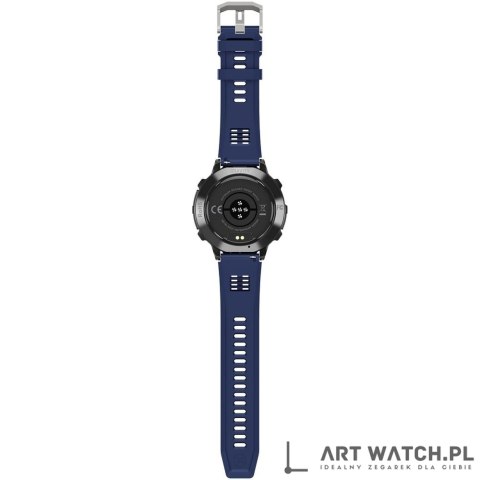 Smartwatch Gravity Czarny Pasek + Bransoleta GT42-2
