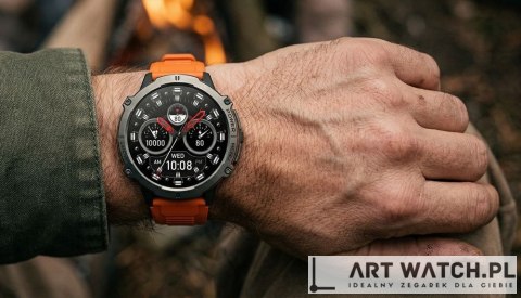 Smartwatch Gravity Czarny Pasek + Bransoleta GT42-5