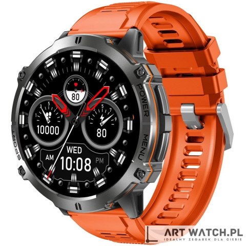 Smartwatch Gravity Czarny Pasek + Bransoleta GT42-5
