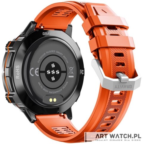 Smartwatch Gravity Czarny Pasek + Bransoleta GT42-5