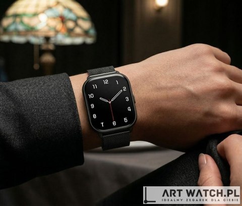 Smartwatch Gravity Czarny Pasek + Bransoleta GT43-5