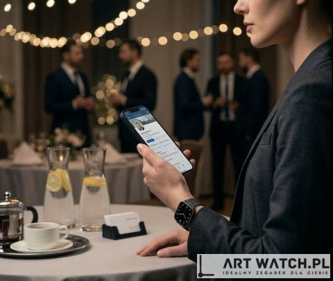 Smartwatch Gravity Czarny Pasek + Bransoleta GT43-5