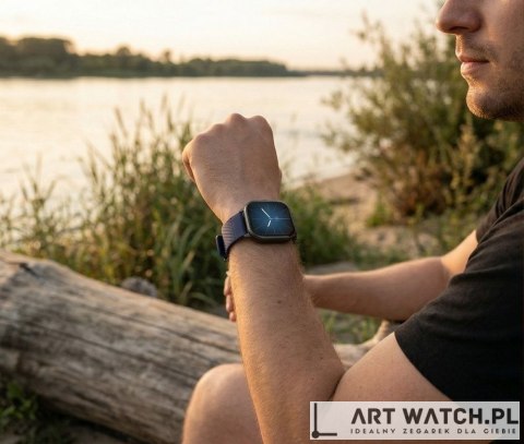 Smartwatch Gravity Czarny Pasek + Bransoleta GT43-5