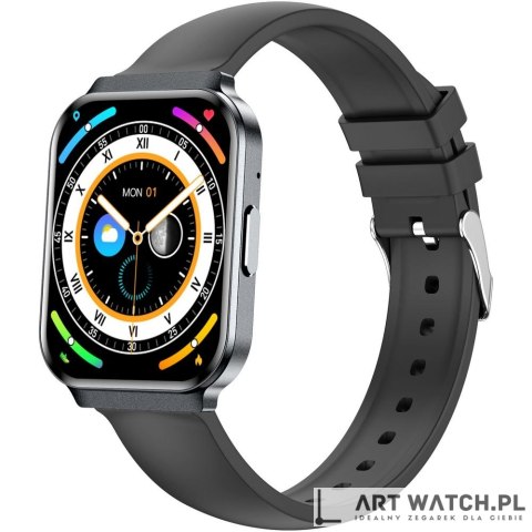 Smartwatch Gravity Czarny Pasek + Bransoleta GT44-5