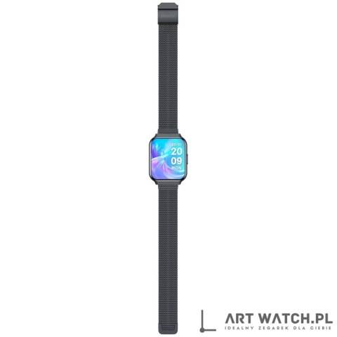 Smartwatch Gravity Czarny Pasek + Bransoleta GT44-5