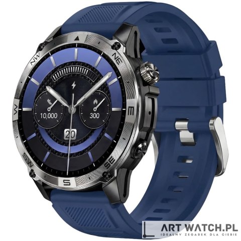 Smartwatch Gravity Czarny Pasek + Bransoleta GT46-2