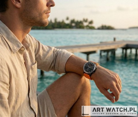 Smartwatch Gravity Czarny Pasek + Bransoleta GT46-4