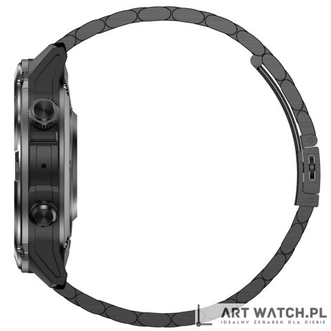 Smartwatch Gravity Czarny Pasek + Bransoleta GT46-4