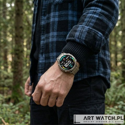 Smartwatch Gravity Grafitowy Pasek + Bransoleta GT42-4