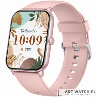 Smartwatch Gravity Różowe Złoto Różowy GT36-1