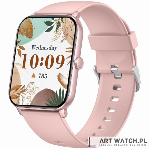 Smartwatch Gravity Różowe Złoto Różowy GT36-1