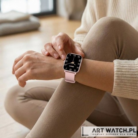 Smartwatch Gravity Różowe Złoto Różowy GT36-1