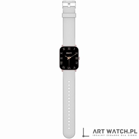Smartwatch Gravity Różowe Złoto Szary GT36-2