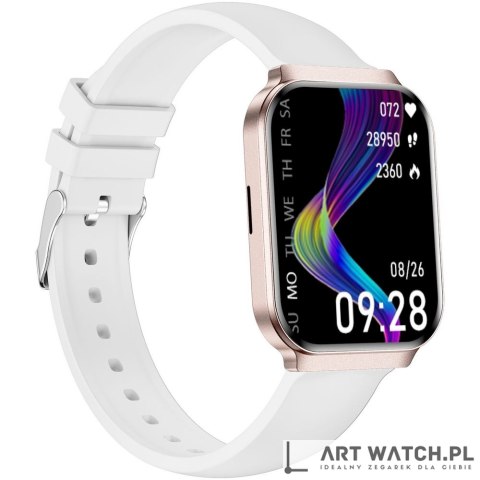 Smartwatch Gravity Różowy 2 Paski GT44-3