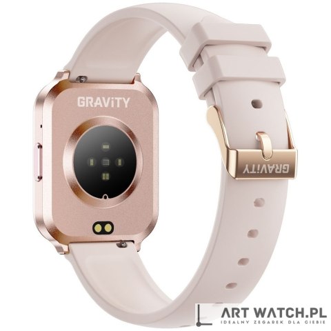Smartwatch Gravity Różowy 2 Paski GT44-3