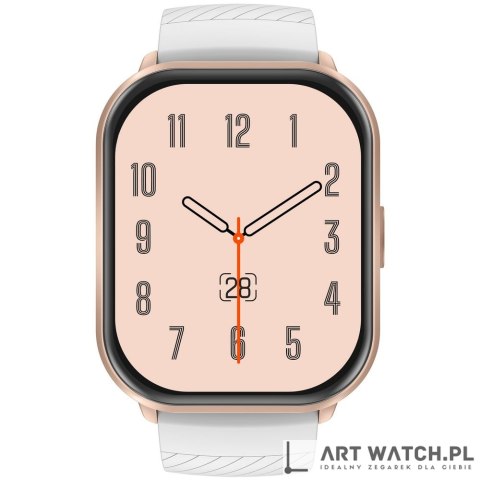 Smartwatch Gravity Różowy Pasek + Bransoleta GT43-4