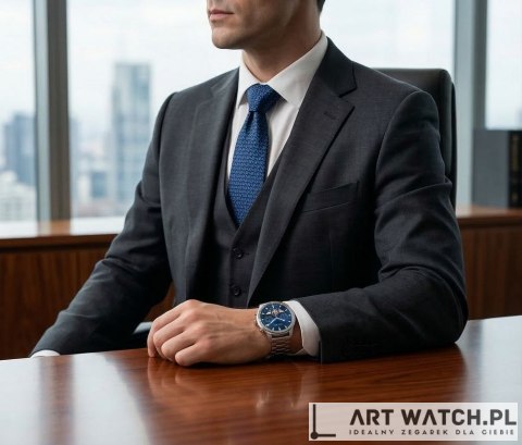 Smartwatch Gravity Srebrny Pasek + Bransoleta GT41-3