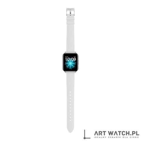 Smartwatch Gravity Srebrny Pasek + Bransoleta GT44-4