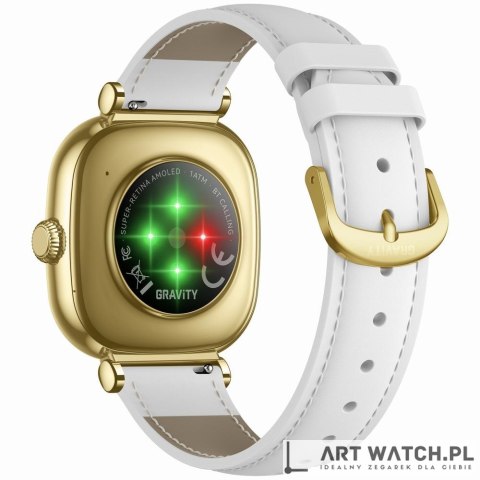 Smartwatch Gravity Złoty Bransoleta + Pasek GT32-2