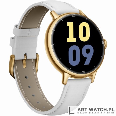 Smartwatch Gravity Złoty Bransoleta + Pasek GT33-2