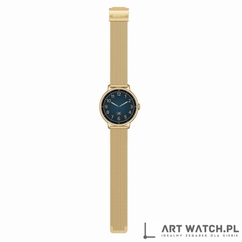 Smartwatch Gravity Złoty Bransoleta + Pasek GT33-2