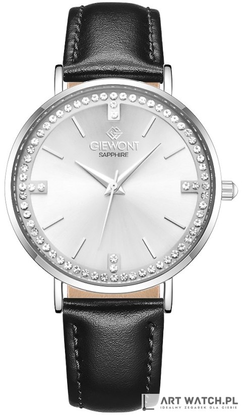 Zegarek Damski Giewont Sapphire Srebrny GW5390-A1