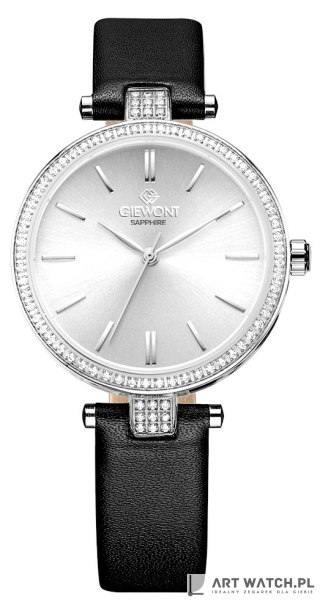 Zegarek Damski Giewont Sapphire Srebrny GW9890-A1
