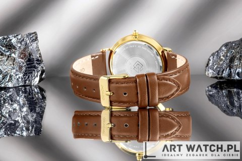 Zegarek Damski Giewont Sapphire Złoty GW5390-A3
