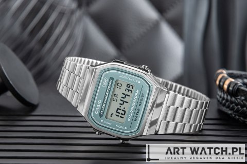 Zegarek Męski CASIO VINTAGE A168WA-3AYES + BOX