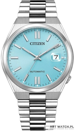 Zegarek Męski CITIZEN Tsuyosa Sapphire Mechanical NJ0151-88M + BOX
