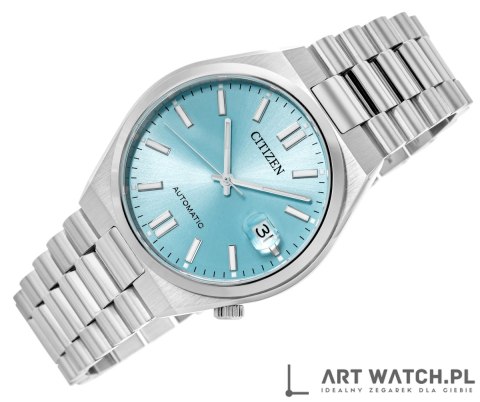 Zegarek Męski CITIZEN Tsuyosa Sapphire Mechanical NJ0151-88M + BOX