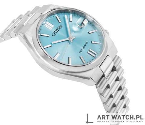 Zegarek Męski CITIZEN Tsuyosa Sapphire Mechanical NJ0151-88M + BOX