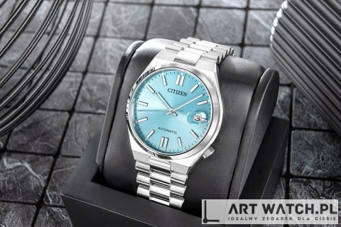 Zegarek Męski CITIZEN Tsuyosa Sapphire Mechanical NJ0151-88M + BOX