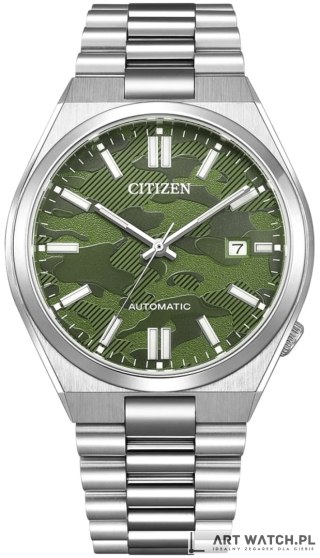 Zegarek Męski CITIZEN Tsuyosa Sapphire Mechanical NJ0159-86X + BOX