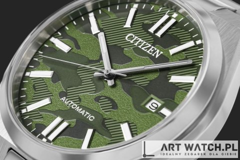Zegarek Męski CITIZEN Tsuyosa Sapphire Mechanical NJ0159-86X + BOX