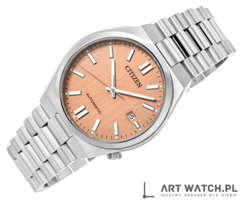 Zegarek Męski CITIZEN Tsuyosa Sapphire Mechanical NJ0159-86Z + BOX