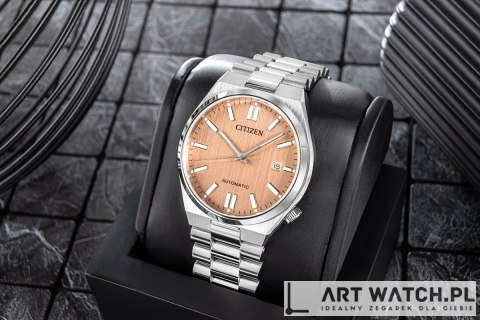 Zegarek Męski CITIZEN Tsuyosa Sapphire Mechanical NJ0159-86Z + BOX